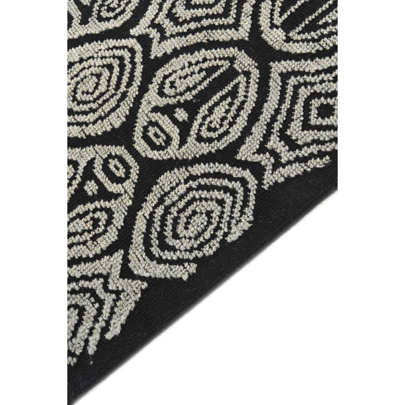 Tapis noir 9x12 Pham