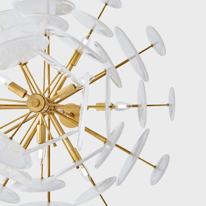 AERIN Loire Large Chandelier, Gold