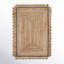 Tapis en jute pour la salle à manger Allegro, bleu / ivoire-1333666552