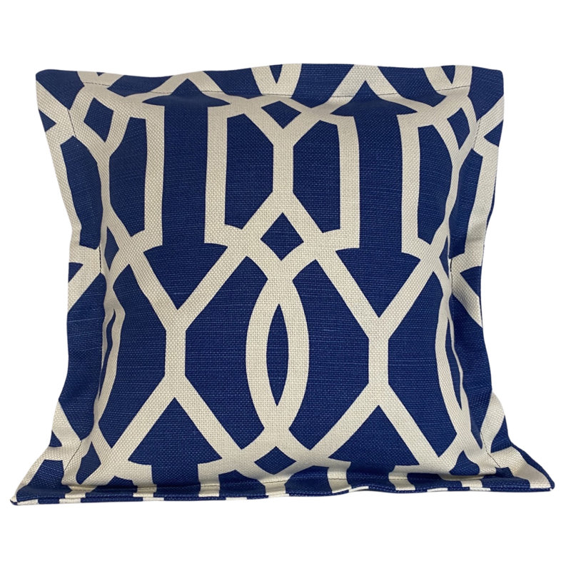 Housse de coussin Morrow, Bleu de cobalt