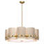 Carousel 4-Light Chandelier, Off-White