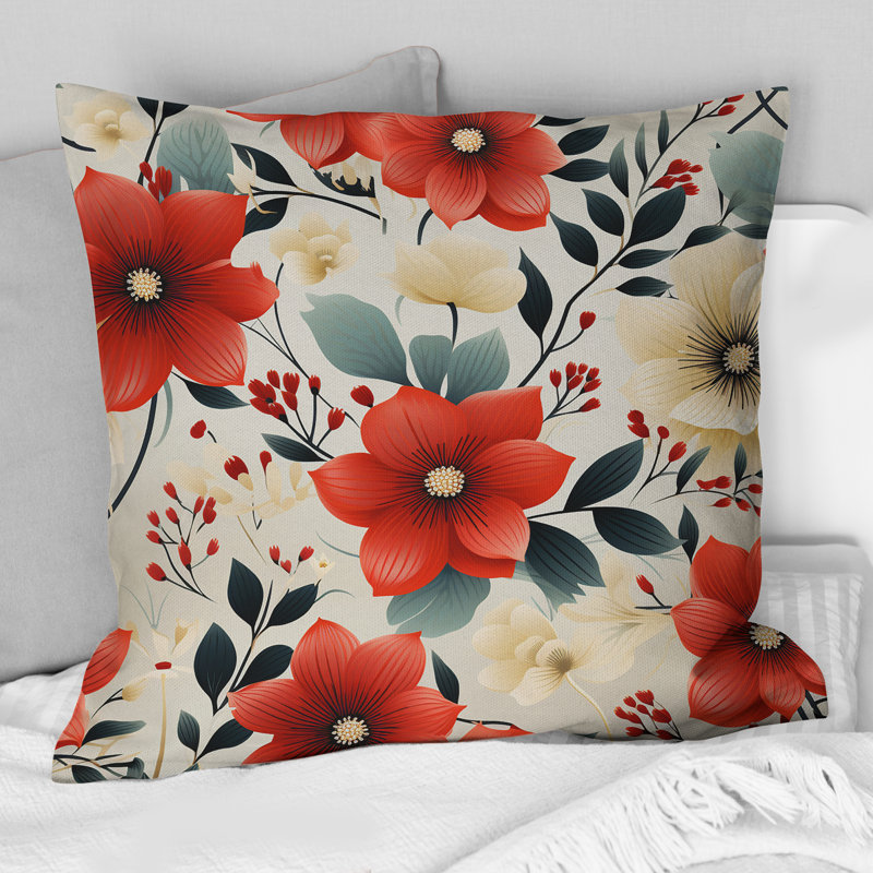 Coussin décoratif Vintage, H 16 po x l 16 po