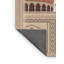 Tapis moelleux moelleux d'inspiration mondiale en brun et beige Beecher Shiraz Nasir-478018807