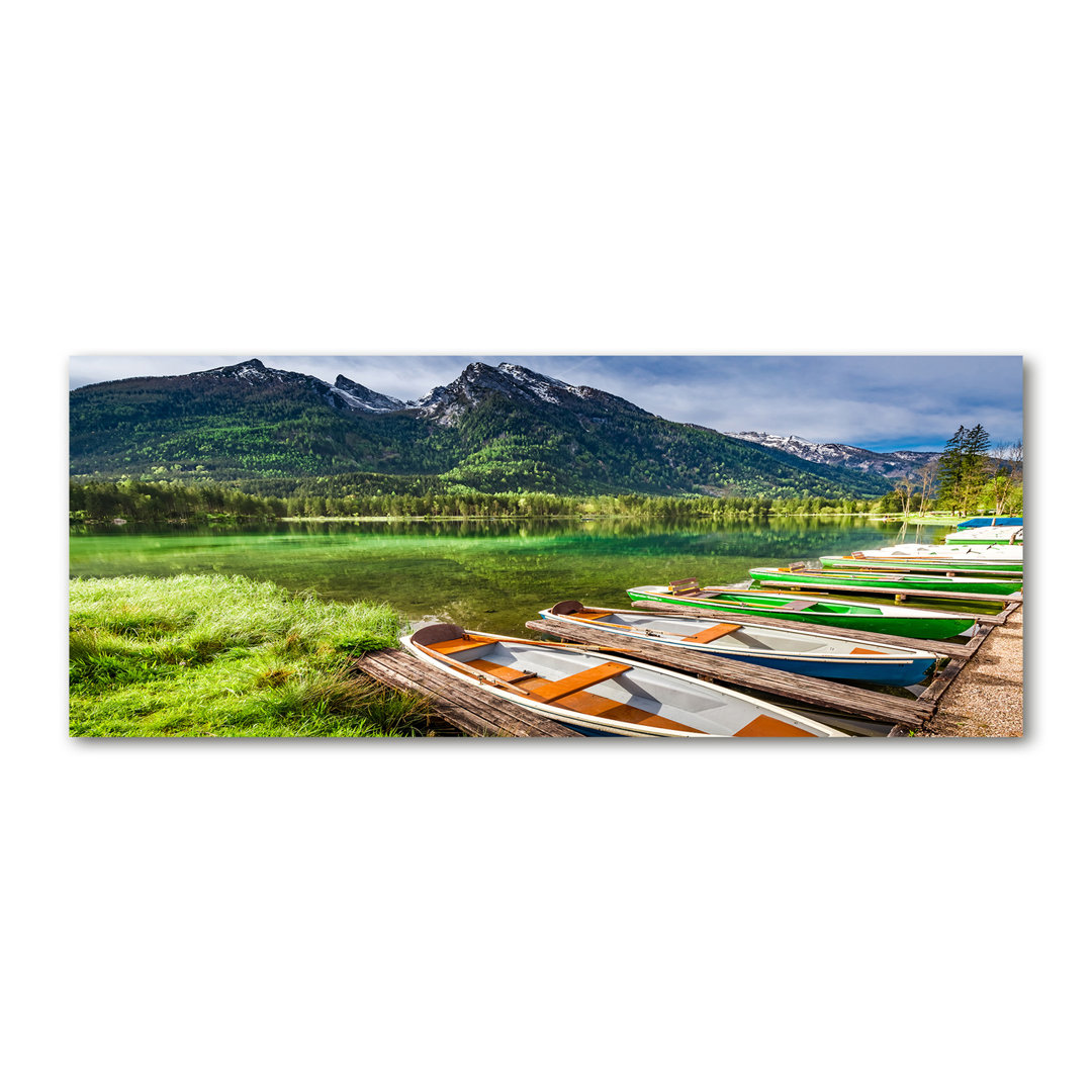 Boote auf Leinwand der See - Ungerahmte Fotografie auf Leinwand