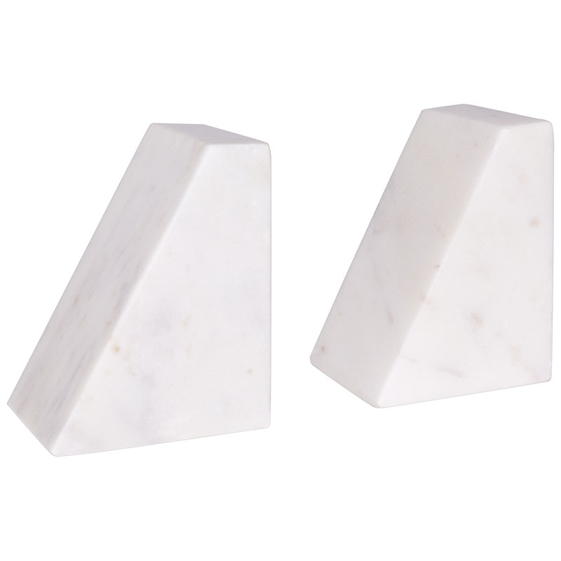 Marble Bookends
