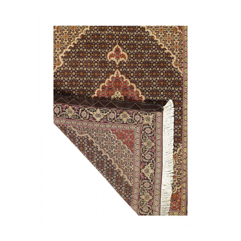 Jainub One-of-a-Kind Rectangle 3'6'' X 4'8'' Hand Knotted Area Rug
