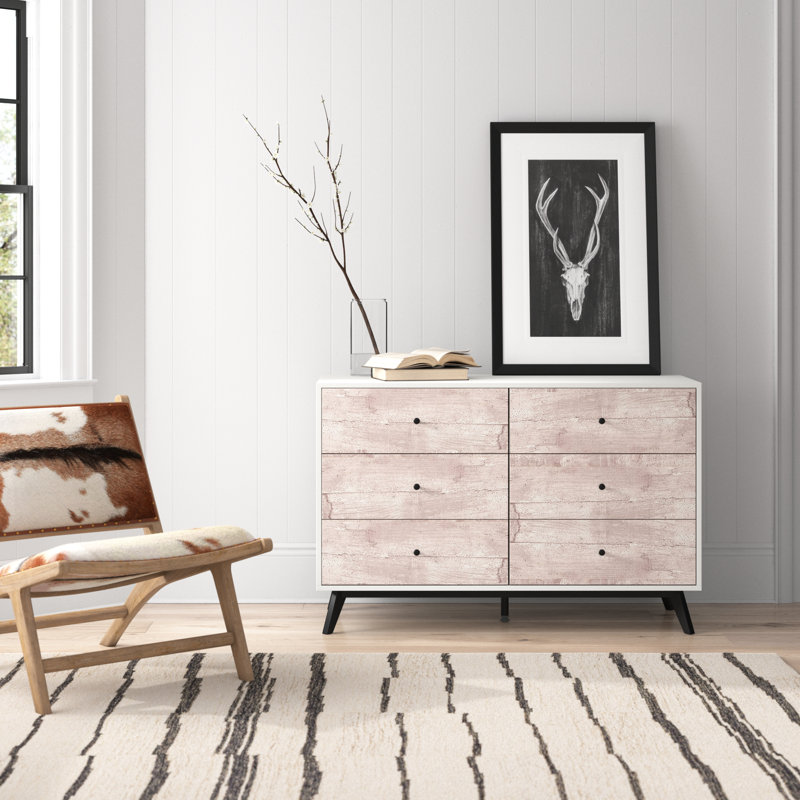 Aine 47.3 " W 6 - Drawer Dresser