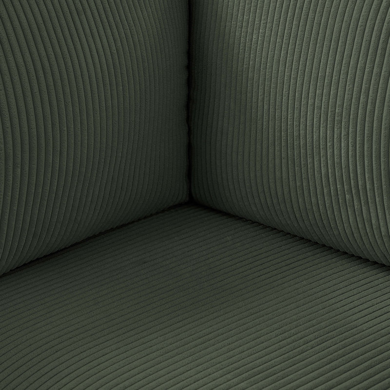 8 - Piece Corduroy Sectional