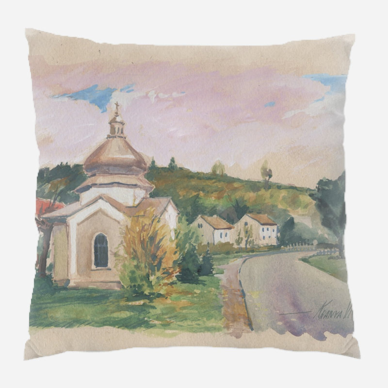 Coussin décoratif Andreasen, Microsuède, Intérieur 