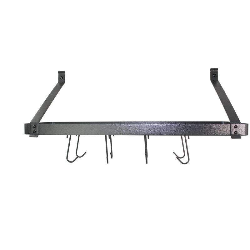 RACK IT UP! Bookshelf Wall Mounted Pot Rack