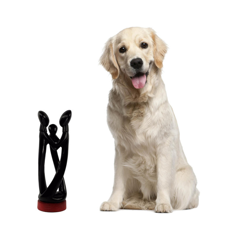 Figurine en bois love the other Caudille