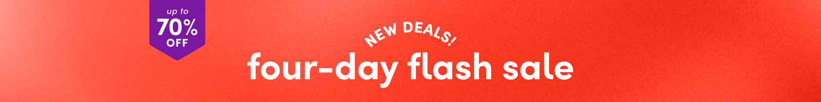 Four-Day Flash Sale