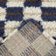 Tapis à poils longs bleu marine Uribe-1685033799