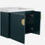 Meuble-lavabo de 28 po avec lavabo en céramique, pour petite salle de bain, meuble-lavabo avec porte-120102227-120102230