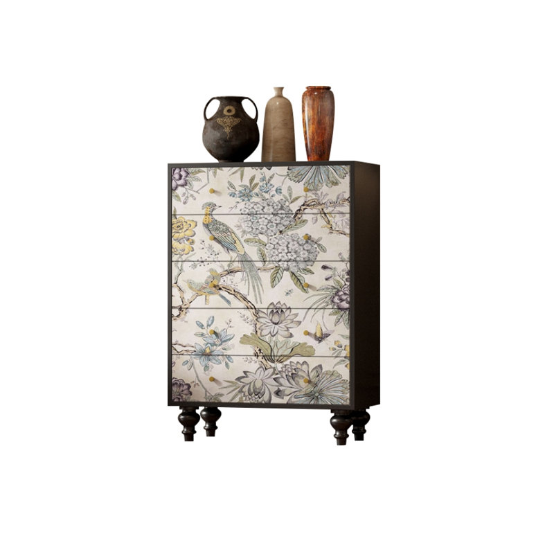 Commode d'appoint en bois massif italien