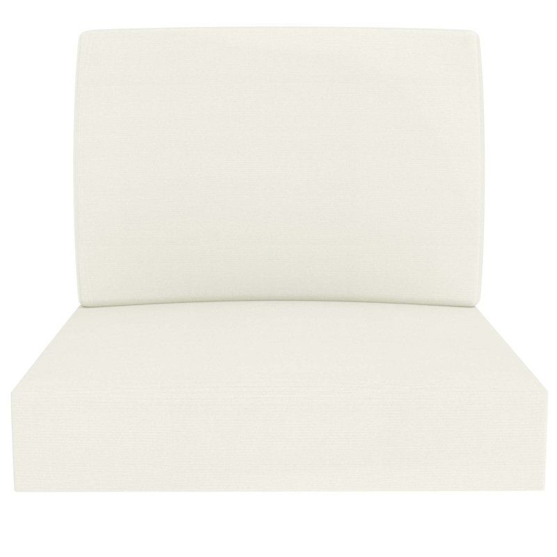 Coussin d'extérieur 28,5 po Sunbrella®, 5" H x 25.5" W x 25.5" D, Gris texturé