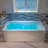 60" X 32" Alcove Acrylic Rectangular Whirlpool Heated Jetted Tub With Drain & Overflow-105242471-105242472