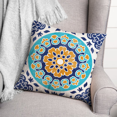 Outdoor Square Pillow Cover & Insert