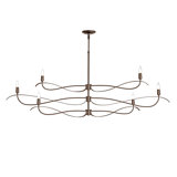 Willow 6 - Light Candle Style Classic Chandelier