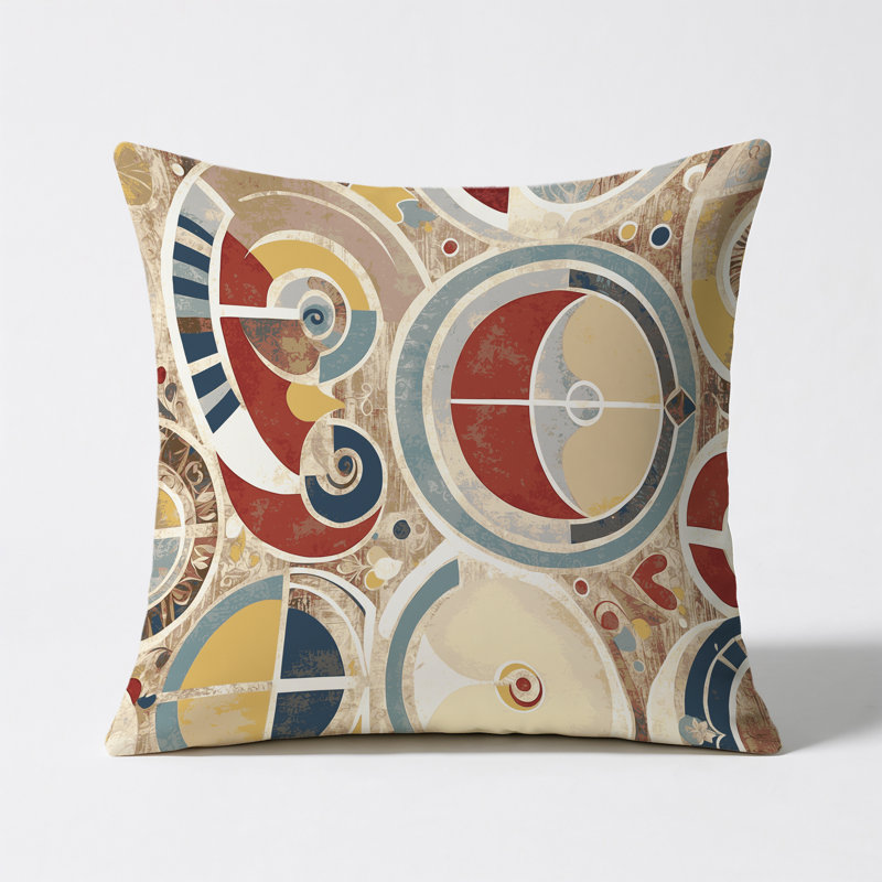 Lively Spin Indoor And Outdoor Pillow, Square 20"