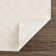 Tapis crème moderne lavable à la machine Kwan