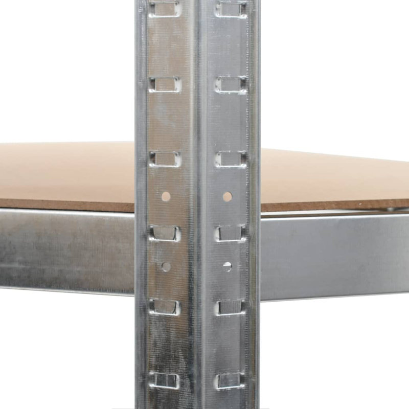Shelf Storage Bookshelf Shelving Unit 5-Layer Steel and Engineered Wood