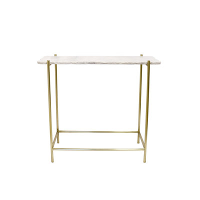 Beacon 35'' Marble Top Console Table