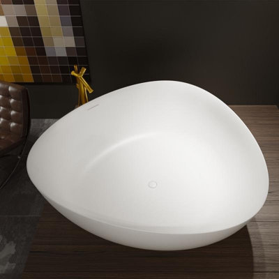 1650mm x 165mm Soaking Acrylic Bathtub