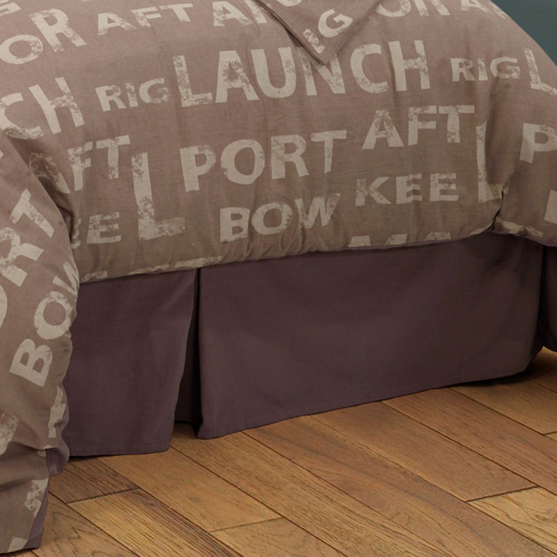Sail Away Tailored Bed Skirt, Full
