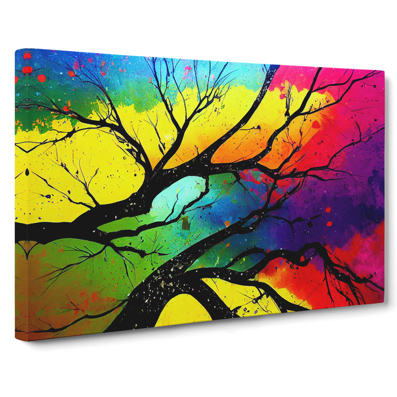 Trees Vol.6 - Wrapped Canvas Print, 35cm H x 50cm W x 3cm D