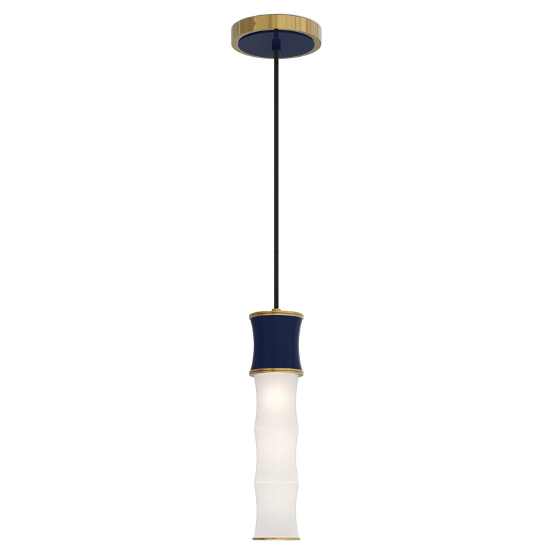 Kane 1 - Light Pendant, Midnight Blue/Gold