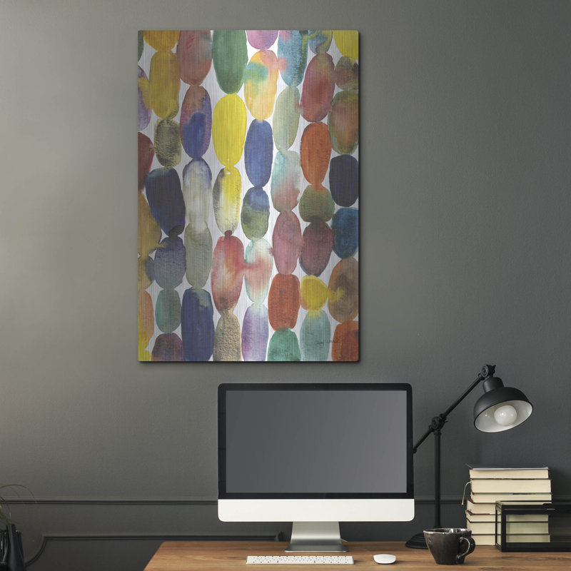  «Orbs 2» par Cheryl Warrick, art mural en métal, H 36 po x l 24 po