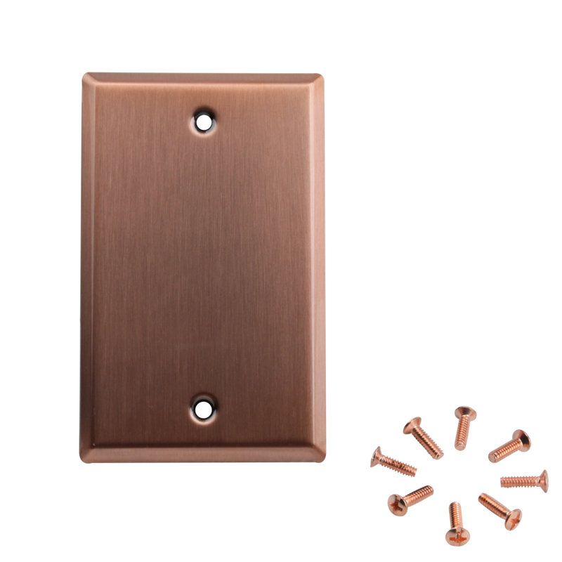 Fashion Blank Standard Wall Plate
