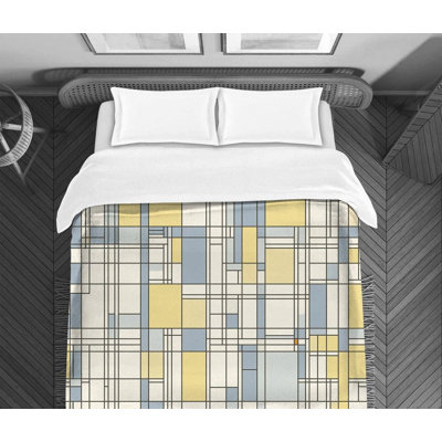 Literie géométrique Villanelle Mondrian
