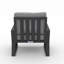 Chaise à assise profonde Malibu, blanc-102186536-102186535