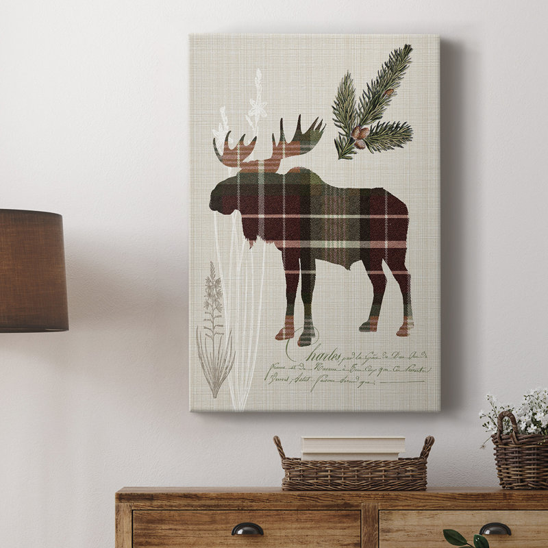 Woodland Plaid II - galerie sur mesure, H 18 po x l 12 po