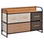 2 commodes, 5 commodes de rangement portatives avec surmatelas,