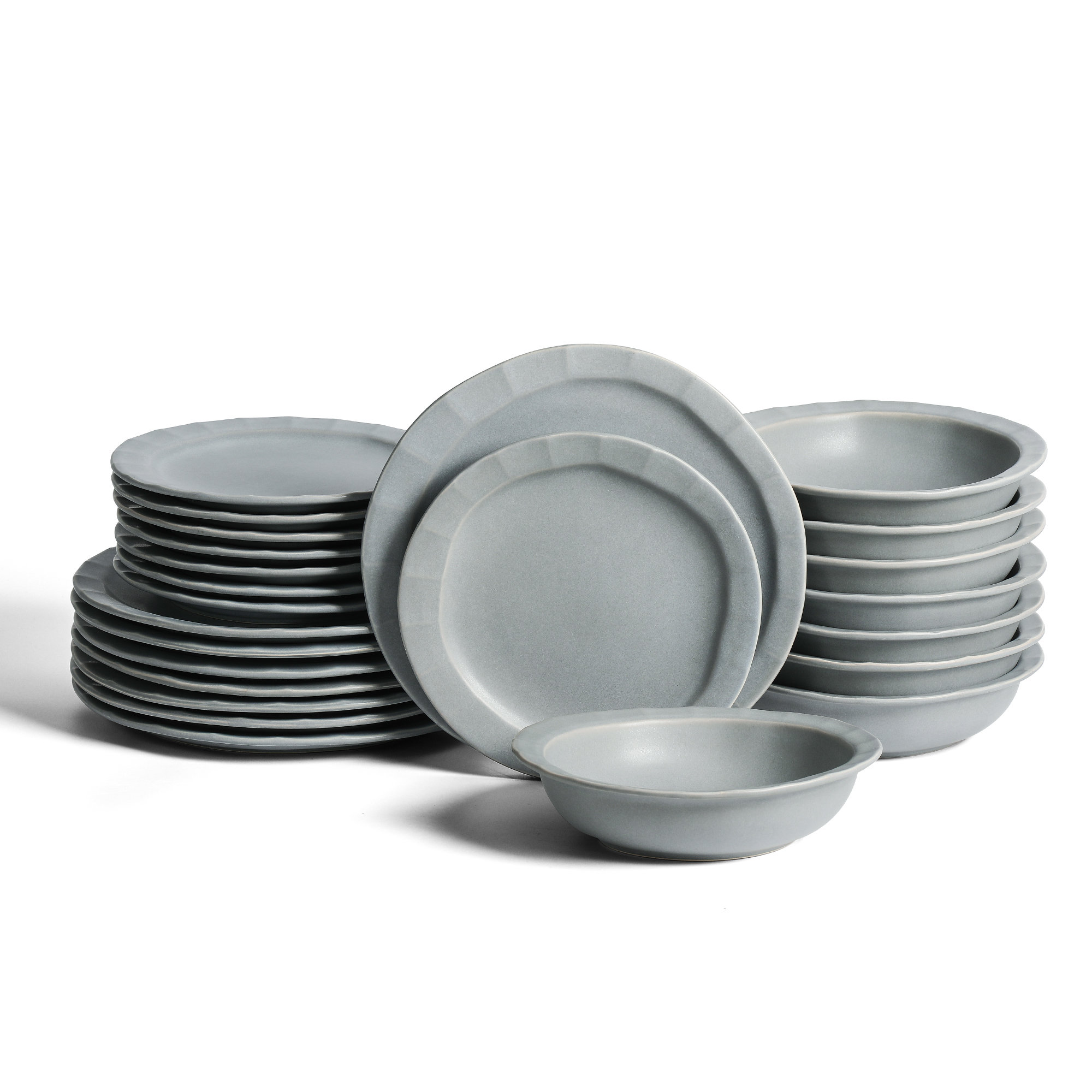 Stone Lain Oasis 24-Piece Dinnerware Set Stoneware Reviews