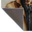 Tapis décoratif moderne girafe clair-409568647