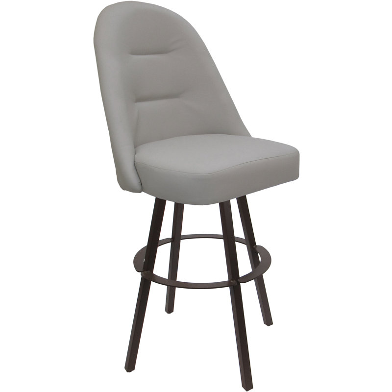 Bassin Kandria, Beige océan, Counter Stool (26" Seat Height), Brown