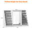 80cm H x 120cm W Bookcase-1947656967