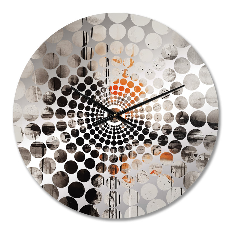 Sannie - Horloge murale géométrique abstraite, Petit