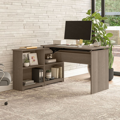 Bureau en coin réglable Katia de 52 po (assis à debout)