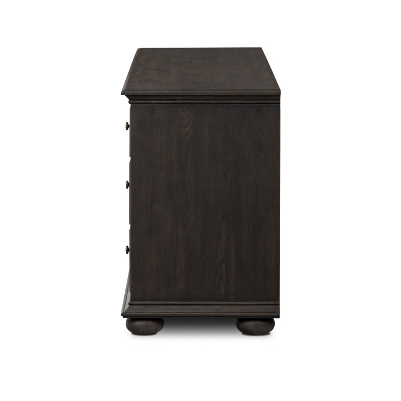Geoffrey Wide Dresser, Smoked Black