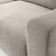 3 Seater Corduroy Corner Sofa -1351048148