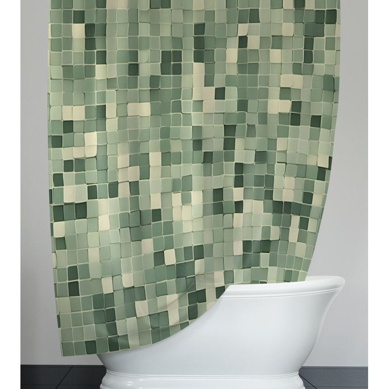 Rideau de douche Croxley, H 72 po x l 70 po