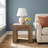 Elise Solid Wood Sled End Table-93055602