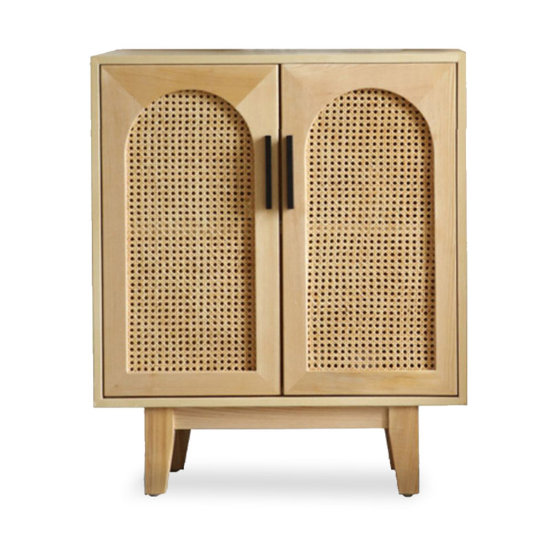 Buffets modernes en rotin simple tissé