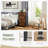 Enegess 4 Drawer Storage Dresser Chest-188507081