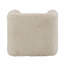 Fauteuil beige sable avec fonction pivotante